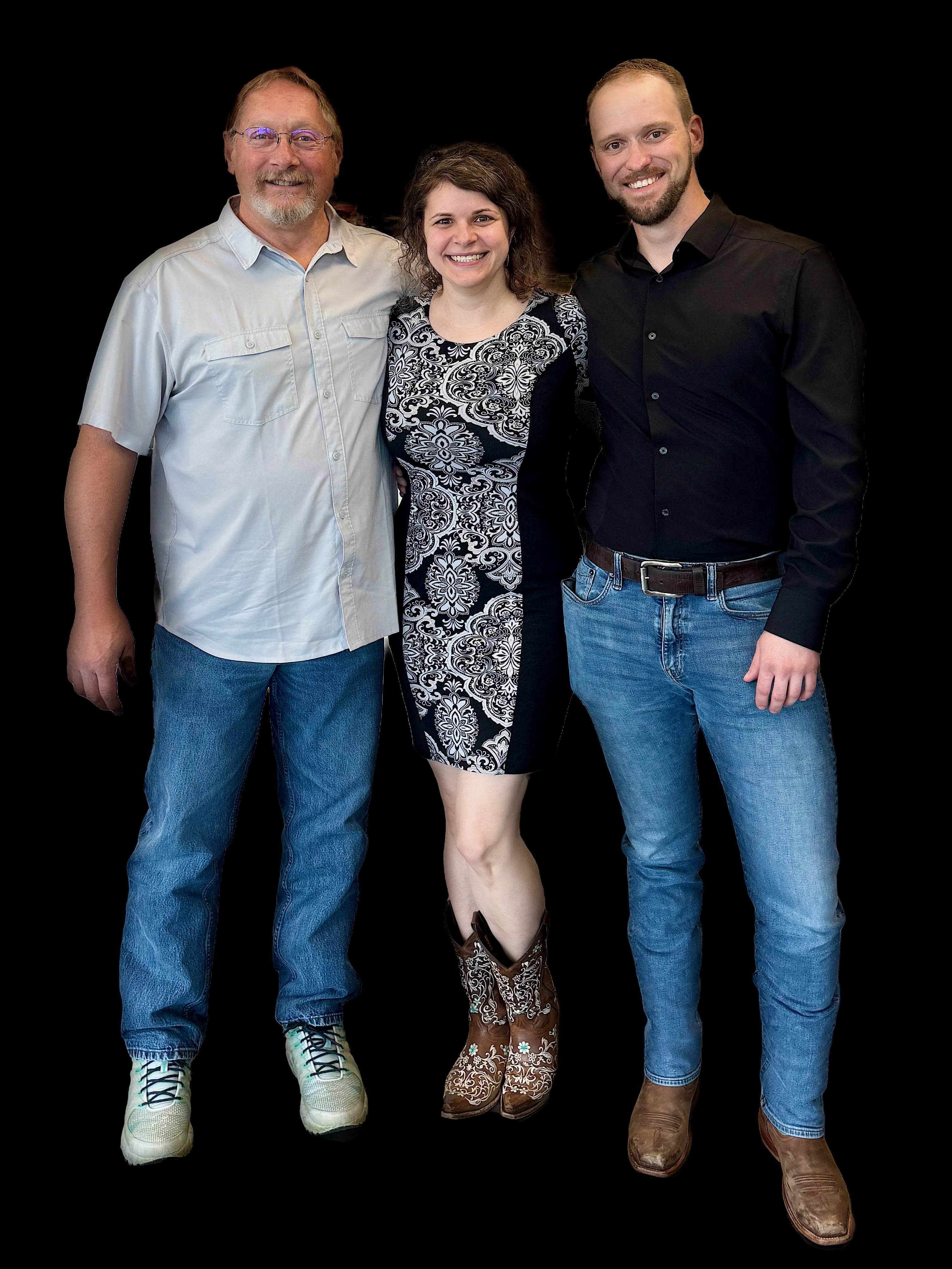 Erika, Bucky, and Steve